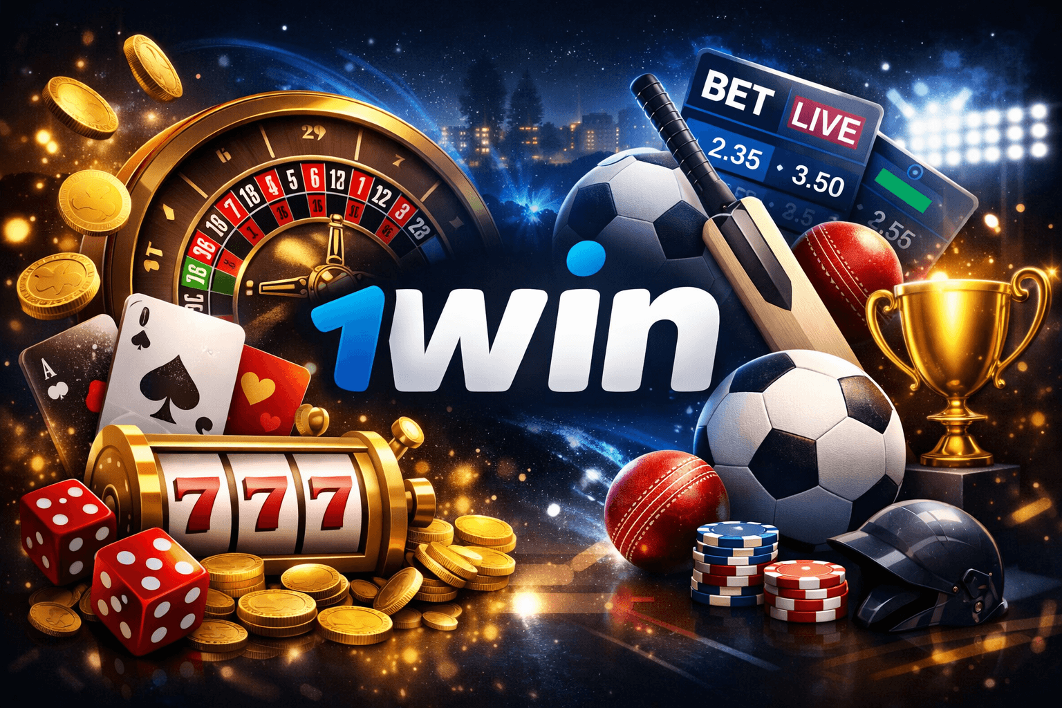 Enjoy the 1win platform and earn bonuses while you play.